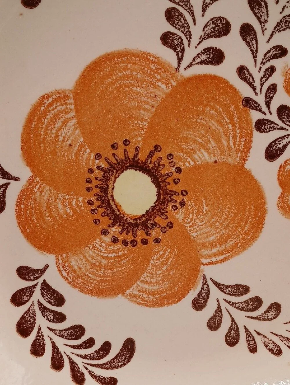VTG Royal China Jeannette Floral Pie Plate